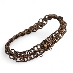 Signed Elco Vintage 1/20 12K GF chain link bracelet